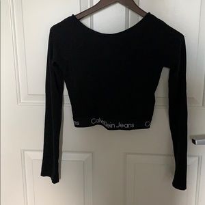 Calvin Klein Jeans crop top